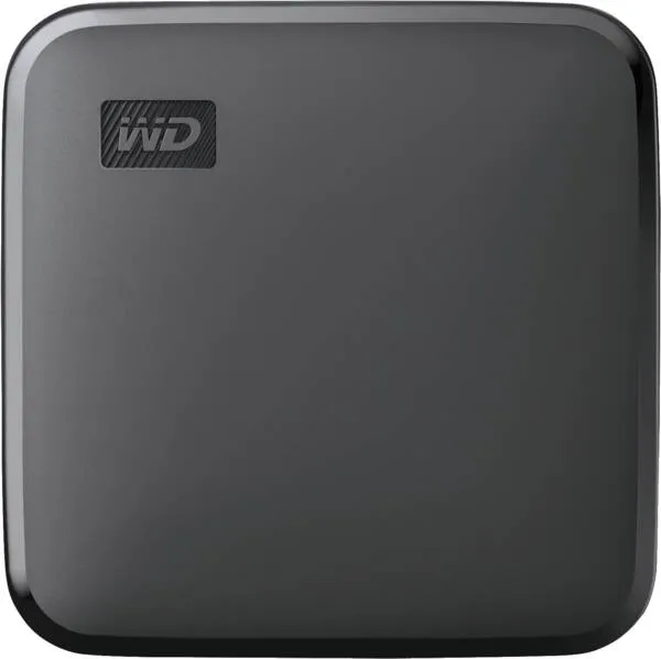 externes-hdd, 2,5-zoll, portabel, schwarz, WD-Logo
