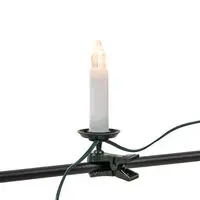 1160-020 LED Baumkette  Topbirnen, 16 warm weiße LED