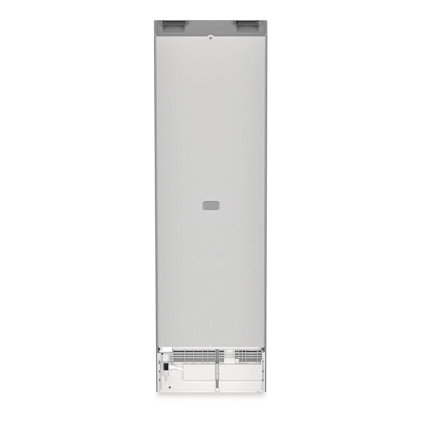 kühlschrank, fridge, aufrecht, silber, gerät