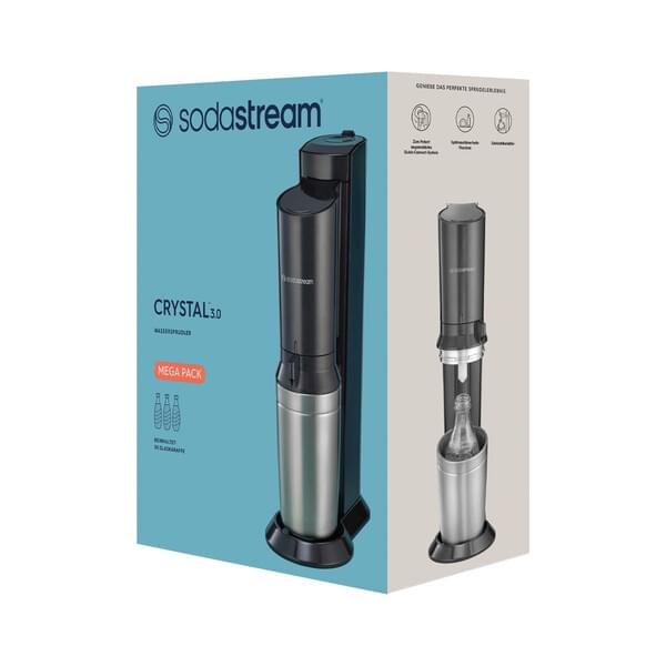 Sodawasser-Maker, Kohlensäure-Reaktor, Küchengerät, Crystal 3.0, Flaschenkompatibilität