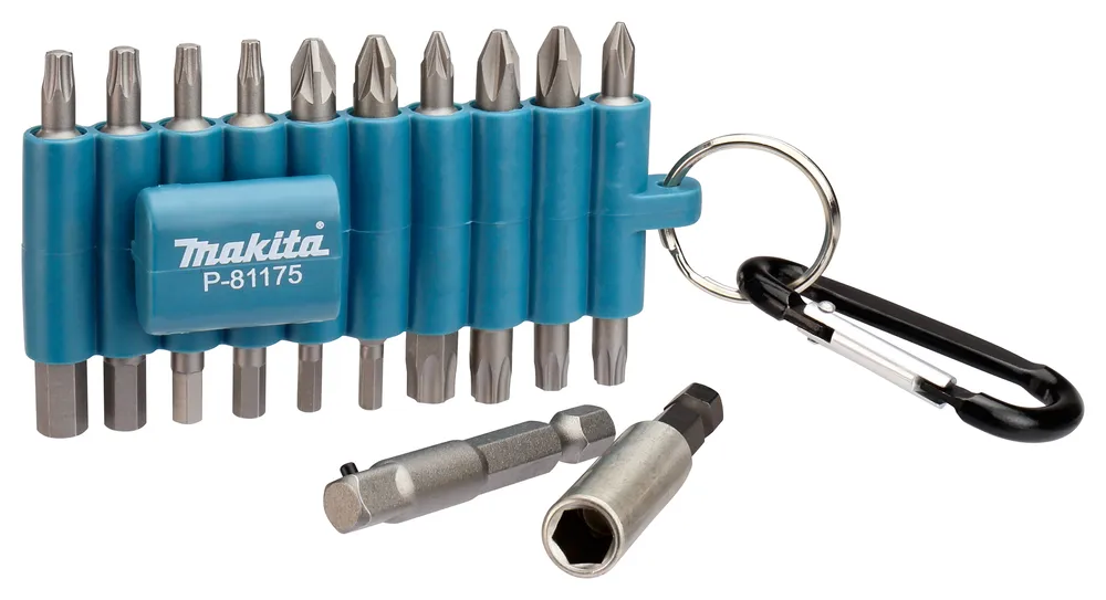 Schraubendreher-Bits,  Bitensatz,  Sechskant,  Kreuzschlitz,  Schlüsselanhänger-Zubehör