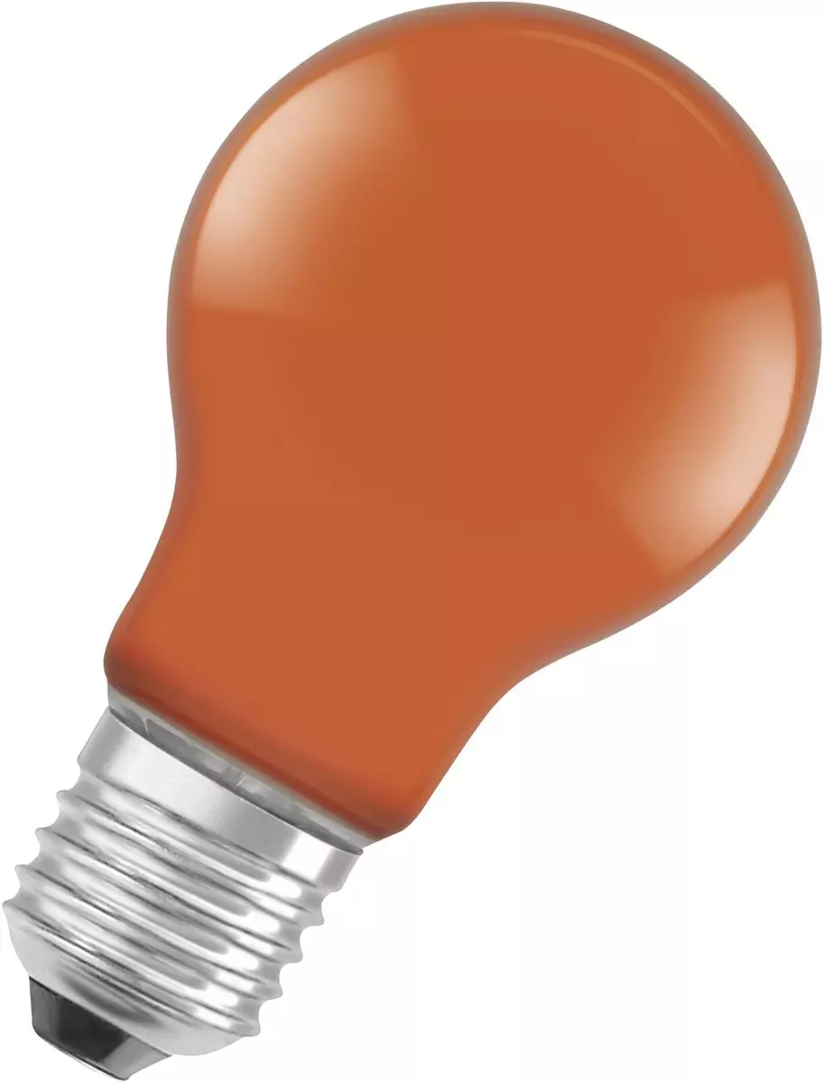 Led Lampe STAR DECO CLA. A15 orange