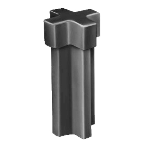 Einschlag-Werkzeug Gr.1 195mm  f.Bodenhülse 70x70mm u.DM80mm