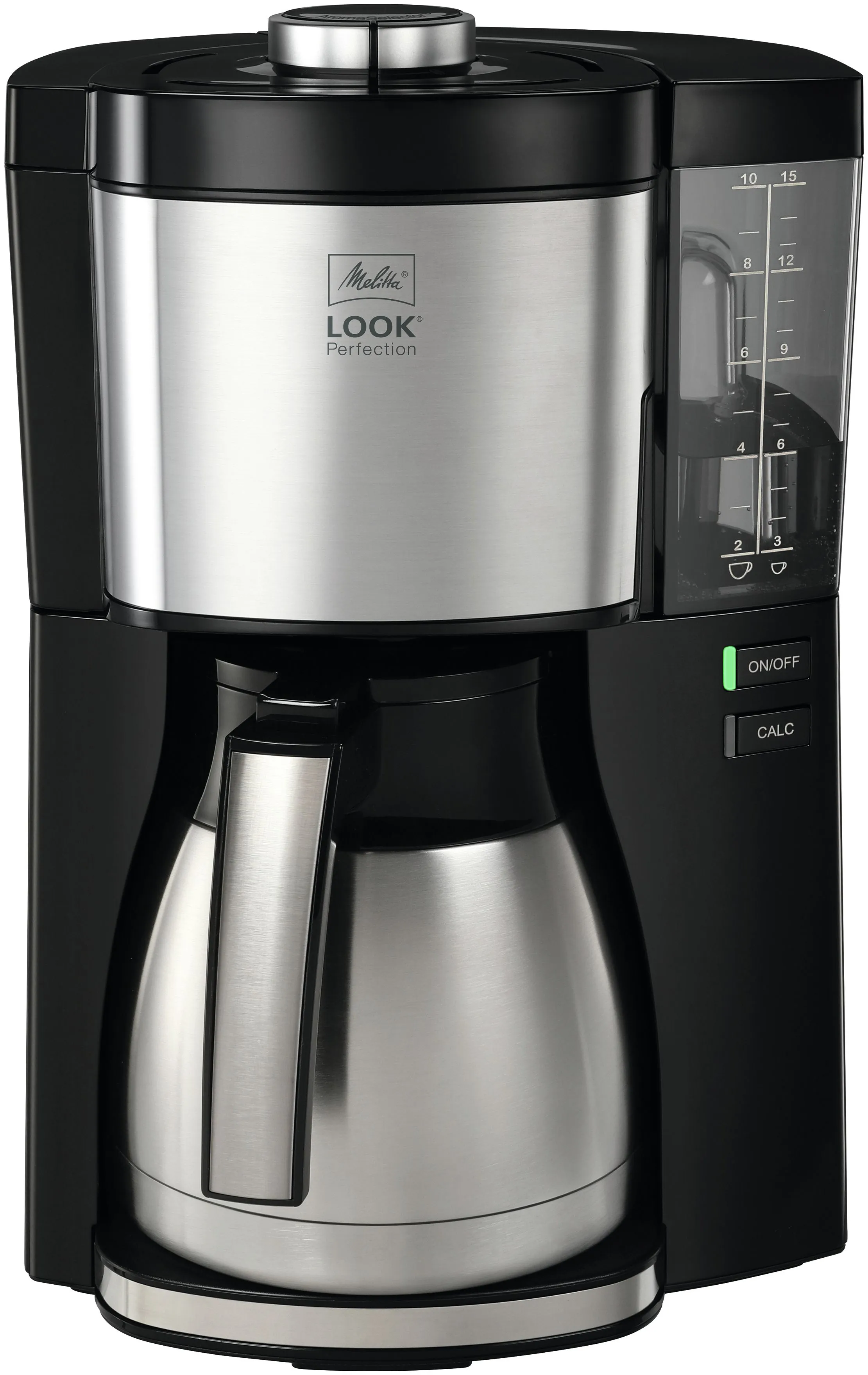 Kaffeemaschine, Filterkaffeemaschine, Edelstahl, Glaskanne, Wasserstandsanzeige