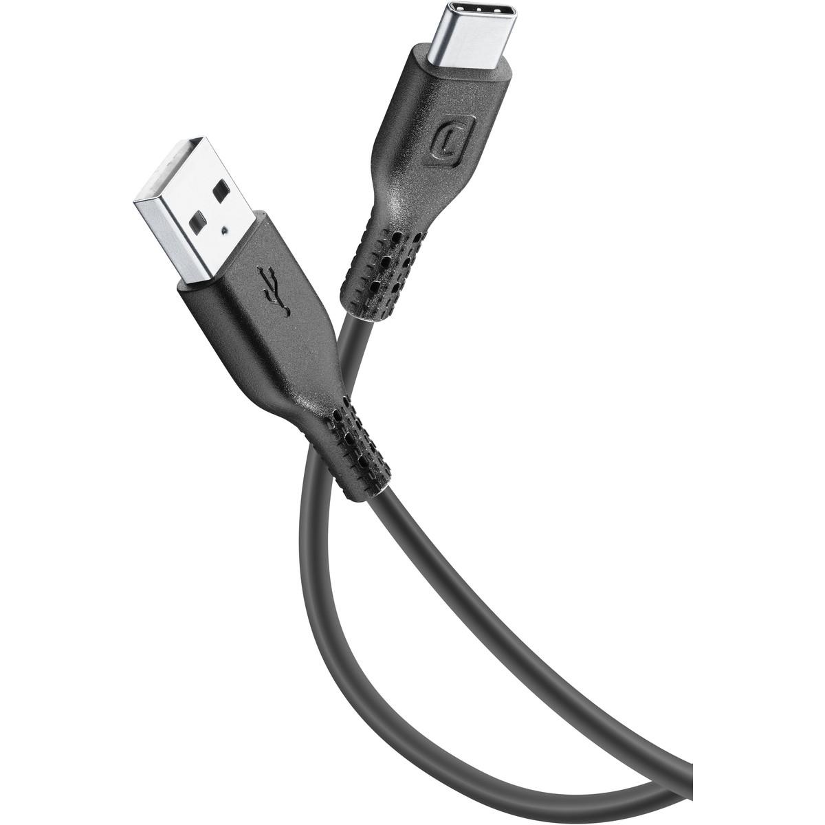 USBDATACUSBA-CK Ladekabel 120cm USB A inkl Kabel auf USB C