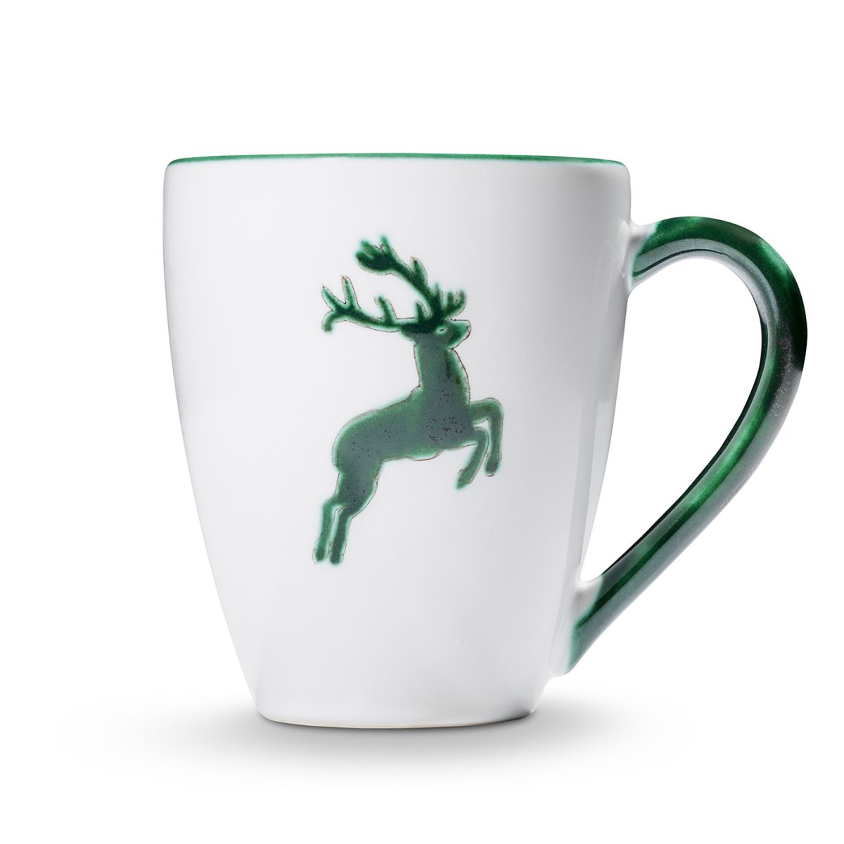 Pokal, Hirsch, Wildtiere, Porzellan, Töpferei