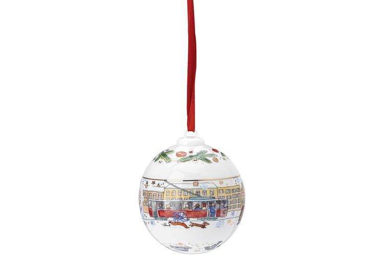 ornament, schmuckkugel, hängornament, dekorball, illustration szene