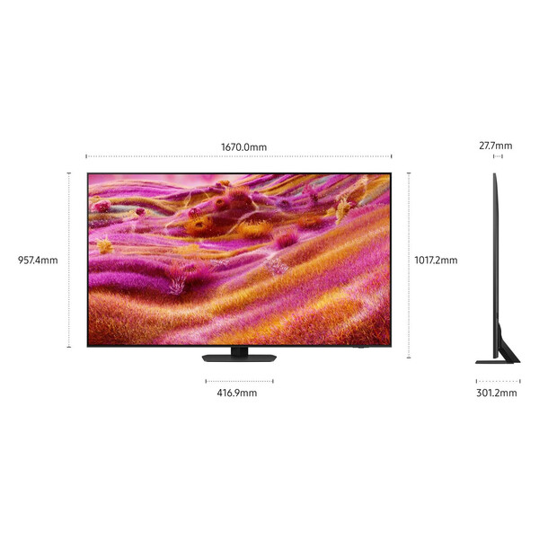 Fernseher, LED, 4K, Ultra HD, Flachbildschirm