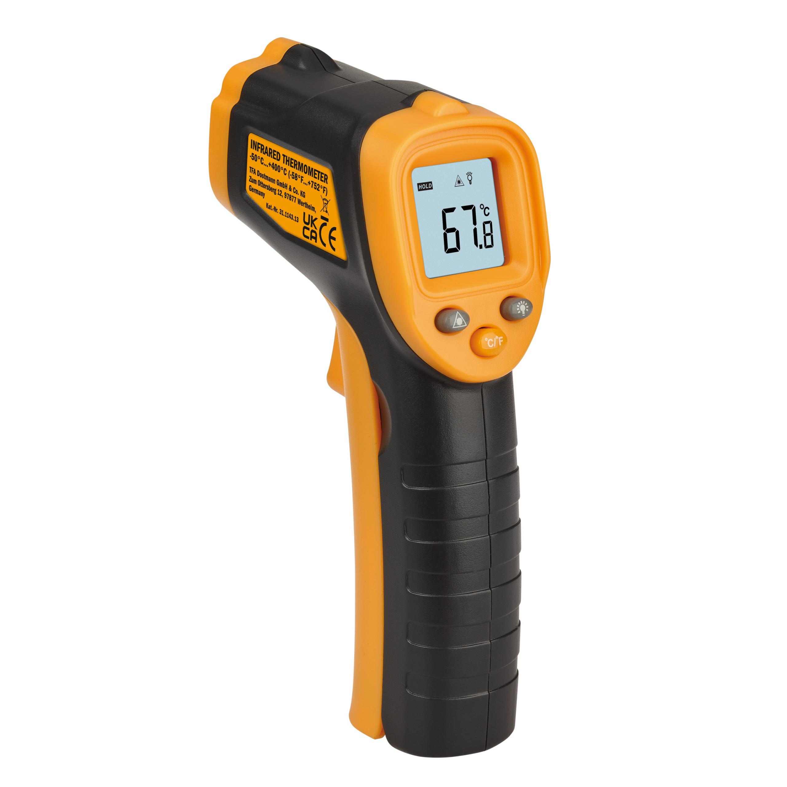Infrarot-Thermometer, digitales Thermometer, Handgerät, Temperaturmessung, Non-Kontakt
