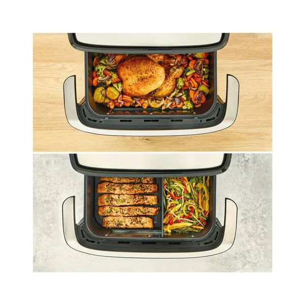 Fritteuse (Luft), gegrilltes Hähnchen, Gemüse, Meal Prep, Küchengerät