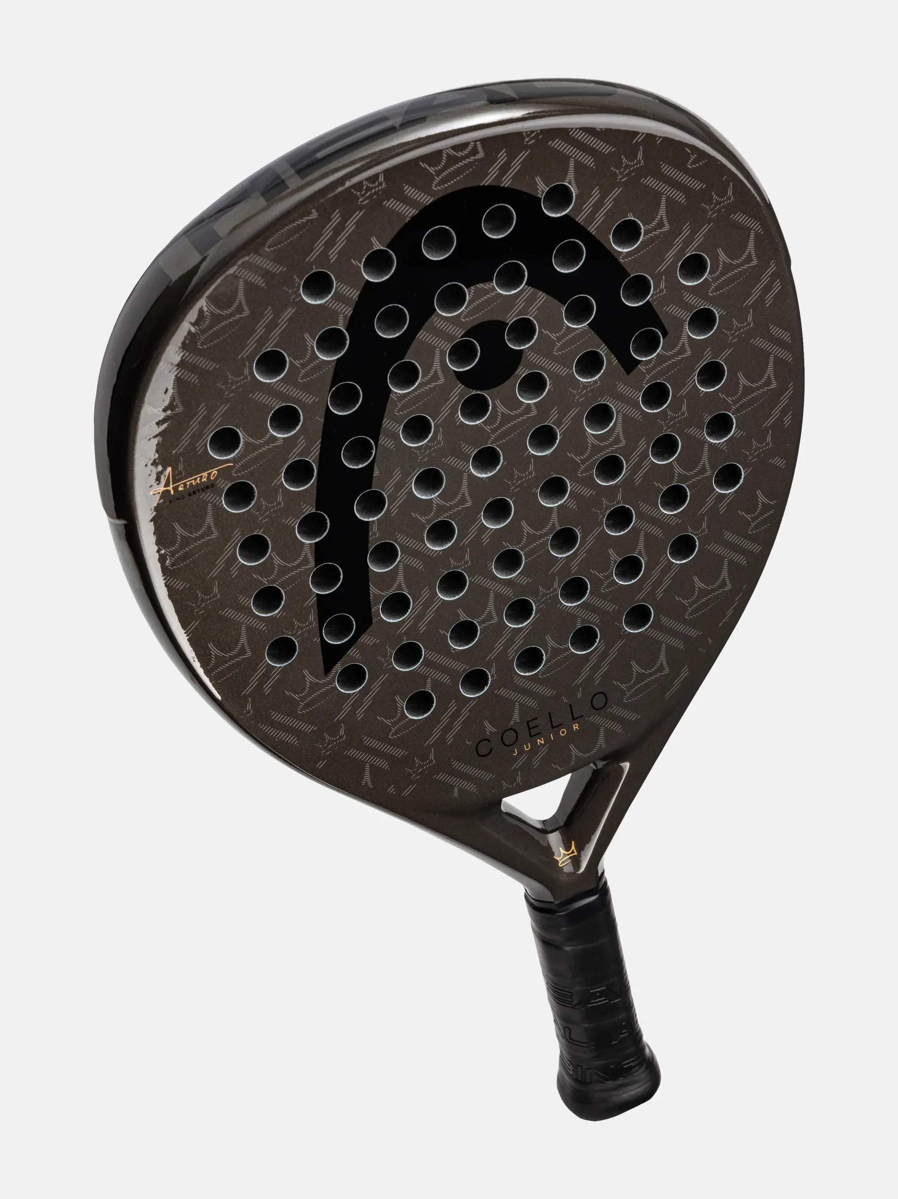 Schläger, Padel-Schläger, Lochmuster, Griff, Griffstück