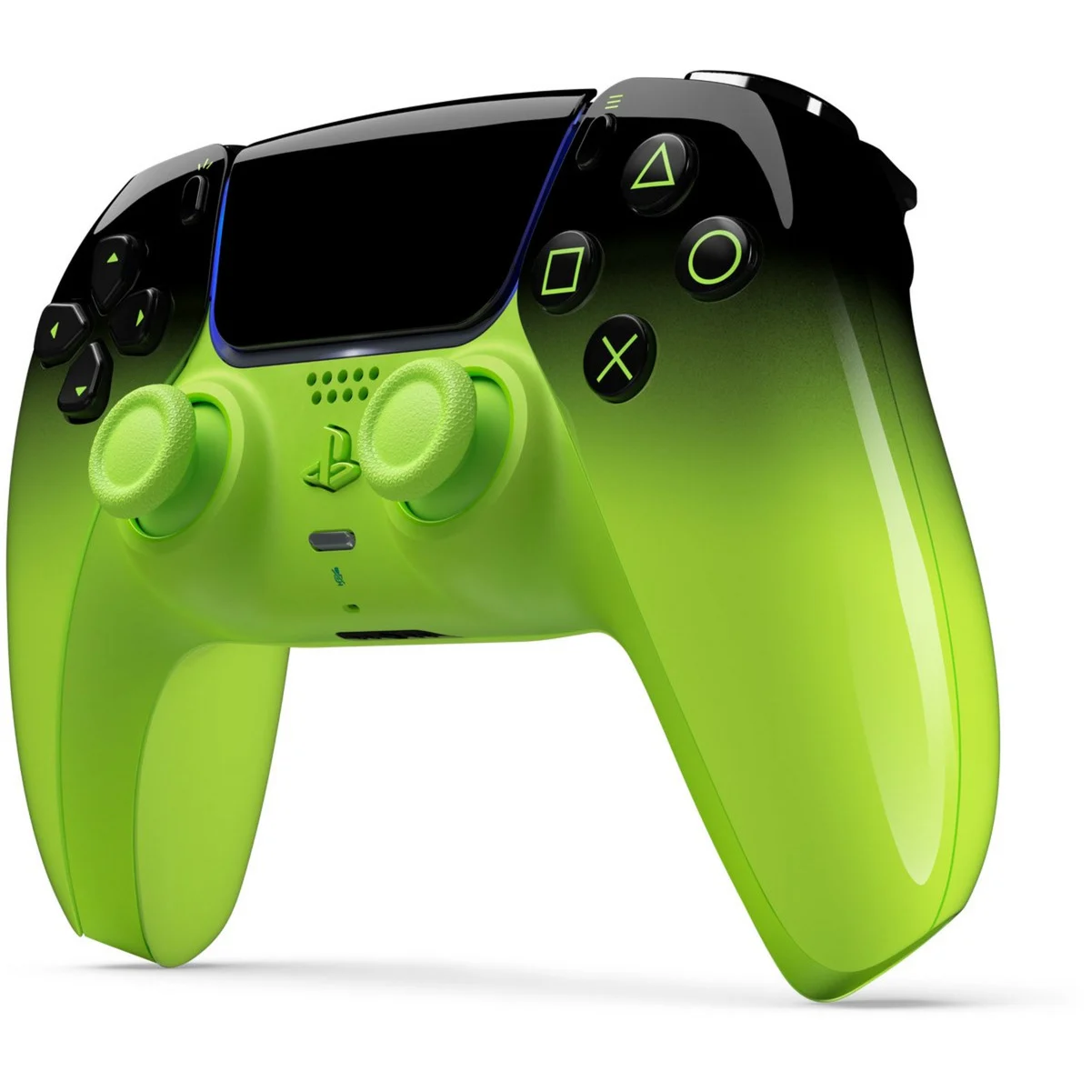 Sony PS5 Dual Sense V3 Controller Hyperpop, green remix green
