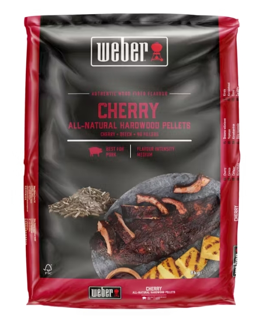 Pellets, Kirsche, natürliches Holz, Hartholz, Barbecue