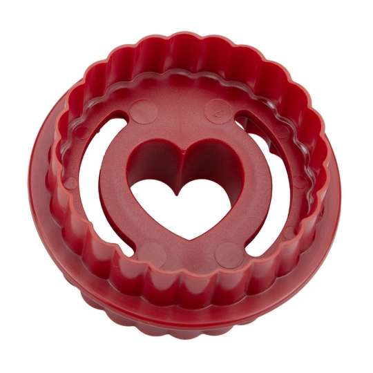 954138 Städter  Ausstecher Linzer Herz gewellt 5,5cm