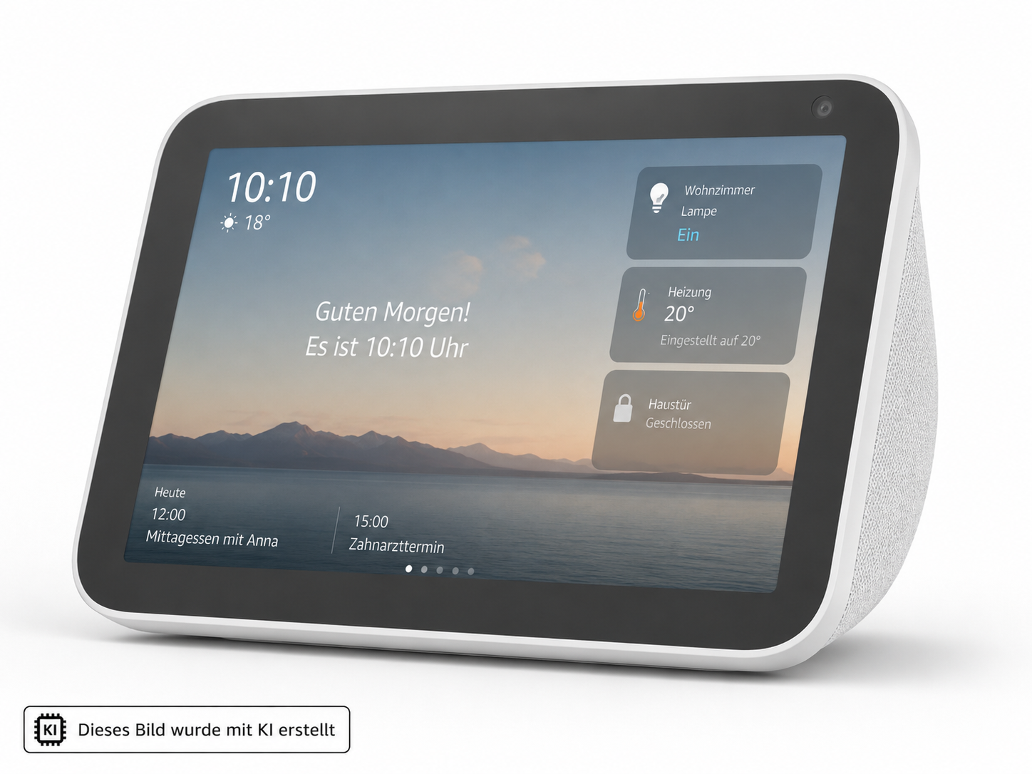 intelligenter Bildschirm, digitaler Rahmen, Hausassistent, Tablet, Sprachassistent
